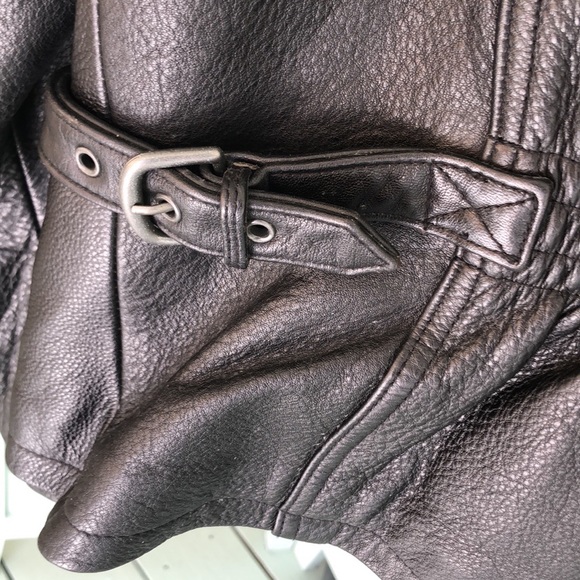 HARLEY DAVIDSON black leather jacket 💯% Authentic - Picture 8 of 17